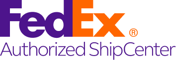 FedEx Authorized ShipCenter logo and branding for Oh Ship! shipping services in Tamarac, FL.