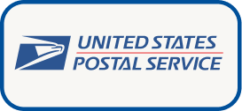 United States Postal Service logo for shipping services at Oh Ship! in Tamarac, FL.