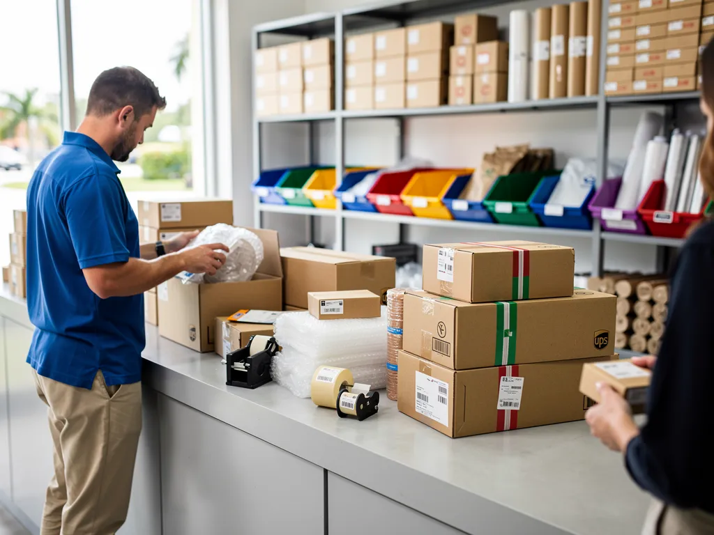 Comprehensive Shipping & Packaging Services (UPS, FedEx, DHL)